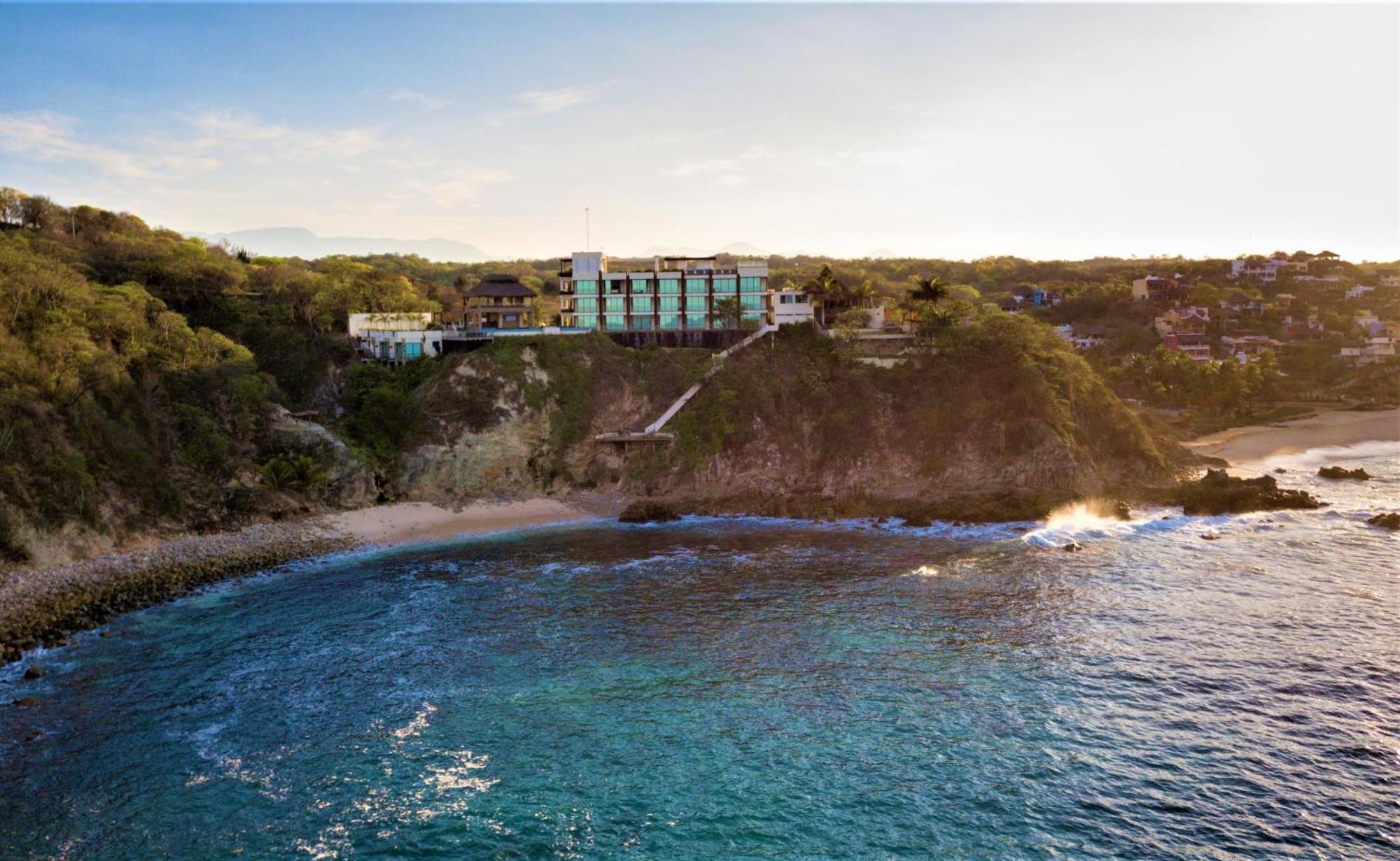 Pacific King Hotel Cuatunalco Extérieur photo